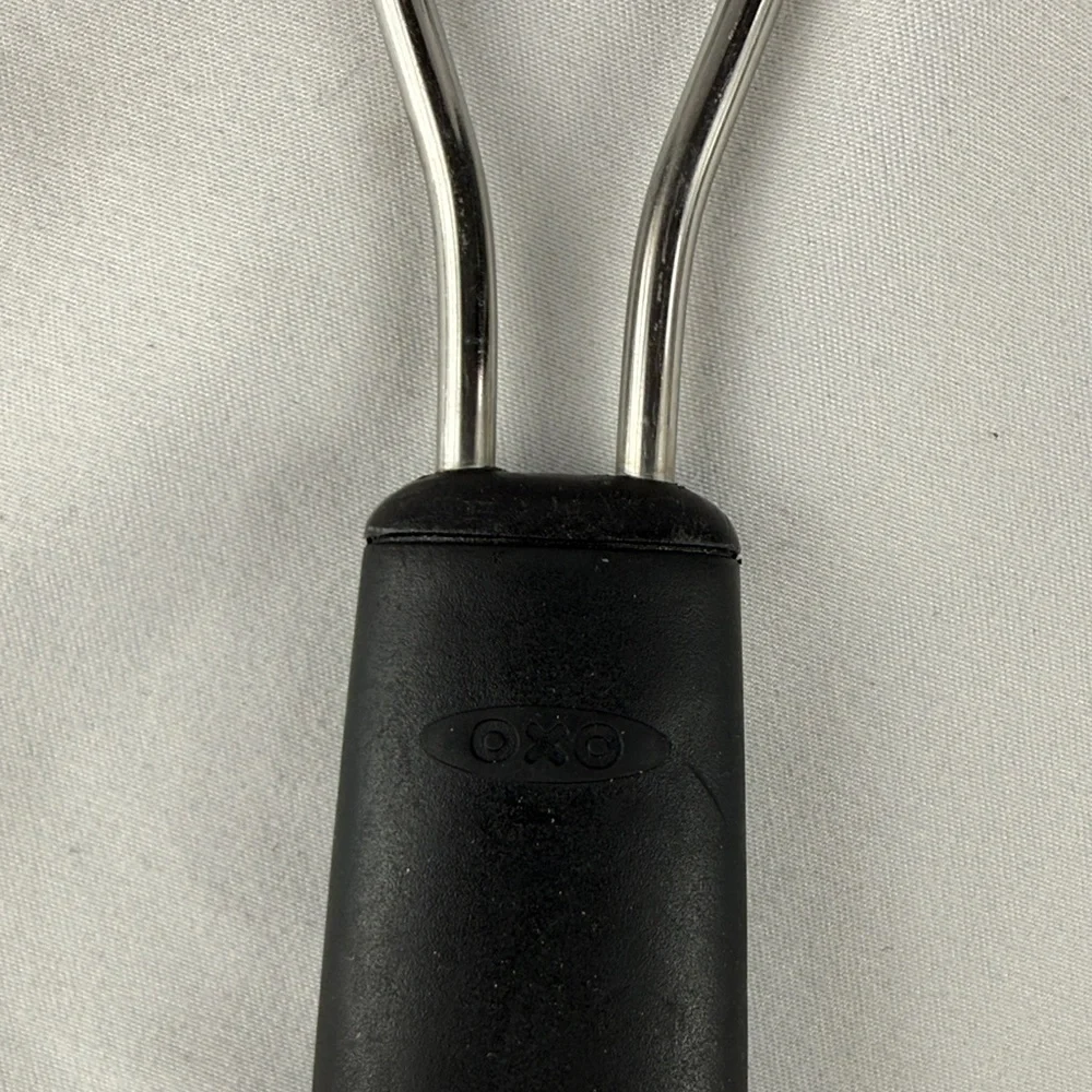 OXO Black Nylon Slotted Turner Spatula